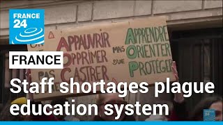 France's education system grapples with staffing shortages • FRANCE 24 English