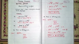Master Theorem [Hindi] | DAA | Example 1