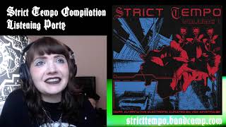 Strict Tempo Compilation Listening Party (Darkwave, EBM, Dark Techno, Post-Punk, Italo)