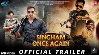 SINGHAM 3: Once Again - Official Trailer | Ajay Devgn | Deepika Padukone | Sidharth Malhorta Updates