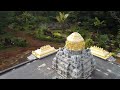 gold gilding of iraivan temple and kadavul temple s kodimaram