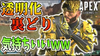 敵「消えたッ！？」俺「お前の後ろさ…ババババ（射撃音」【Apex Legends】