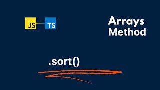 Sort Array Method | JavaScript, Typescript Tutorial