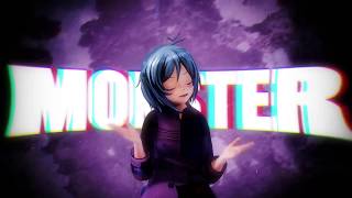 【Ray-MMD】シロちゃんでMONSTER【電脳少女シロ】