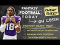 FFT on CBSSN: Latest Injury News, in-depth RB discussion, and more!  | 2024 Fantasy Football Advice