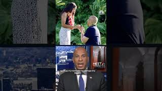 Sen. Cory Booker tells #MTP about his engagement to girlfriend Alexis Lewis.