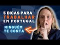 5 dicas para procurar emprego em Portugal! Melhores formas de conseguir um emprego.