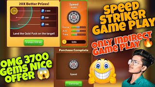 Speed Striker Game Play 🔥 only Indirect Game Play | Carrom Pool Trick Shot Game Play 🔥| Gaming Nazim