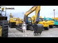 sany sy155h excavator exported to cayman islands