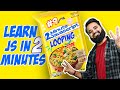 Loops in JavaScript | 2 Minute JS | JavaScript Tutorials in Hindi [Part 09]