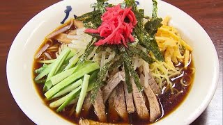 一年中楽しめる人気ラーメン店の『冷やし中華』  人気の秘密は“ピリ辛”と“醤油ダレ”【新潟市】 (23/07/11 18:59)