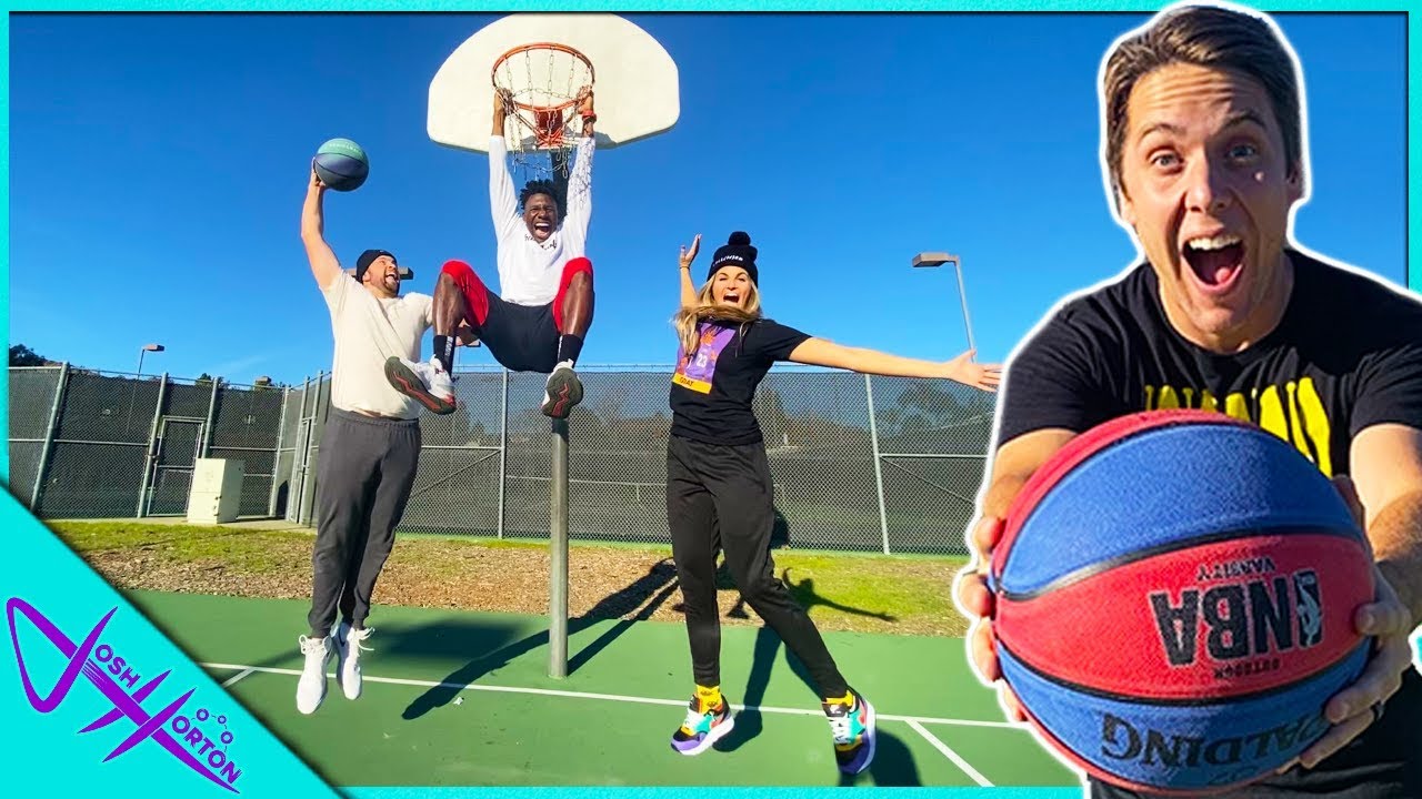 2v2 Basketball Tips Challenge Youtube