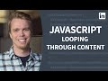 JavaScript Tutorial - Working with LOOPS