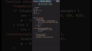Create Rectangle Noise Art with HTML Canvas |HTML5 Canvas Tutorial #shorts #coding #JavaScript