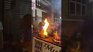 STREET FOOD IN UGBO TONDO | PUSIT IS ON FIRE 🔥 | FILIPINO STREET FOOD