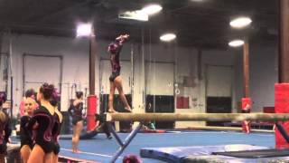 Jalysa Facey - 2015 NESA Local Meet - Beam