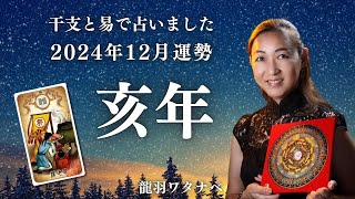 2024年12月の運勢【 亥年 x  澤地萃】《干支と易から見ました》