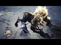 ［mhw i］激昂ラージャン　初見討伐　太刀ソロ