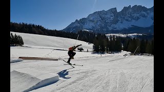 ⛷️ Carezza Dolomites February 4K