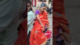 Taking 75-year-old  #grandma  Akka for a ride. ❤️🙂 #Godsgraceissufficient  for #happylife