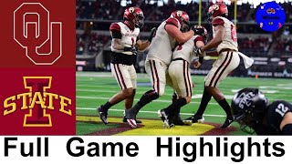 #10 Oklahoma vs #6 Iowa State Highlights | 2020 Big 12 Championship | College Football Highlights
