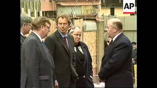 N. IRELAND: BRITISH PRIME MINISTER TONY BLAIR VISITS OMAGH (2)