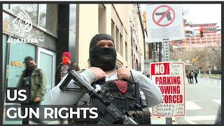 Armed protesters lobby for gun rights in Virginia