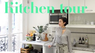 [Mom in Paris vlog]キッチンツアー＆おうちウェアのご紹介｜キッチンでの愛用グッズ