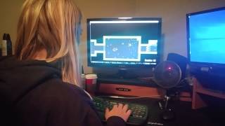 Jen Plays Bullet Hell Prototype