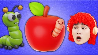 Om-Nom-nom Fruit Song | Herman the Worm + More Nursery Rhymes | T Billions Kids Songs