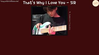 [THAISUB] That's Why I Love You - SiR ft. Sabrina Claudio #THAISUBBYOcto09