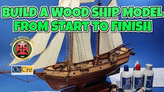 HOW TO BUILD A WOOD SHIP FROM START TO FINISH