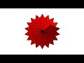 Simple Python Turtle Graphic and Code: Rotating Parallelogram 2