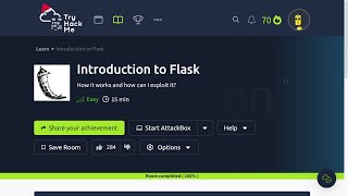 Introduction to Flask - TryHackMe room Walkthrough