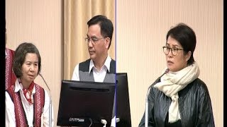 2018 11 26 預算 原民會 高金素梅 Icyang 內政 f-11841 【立法院演哪齣？】