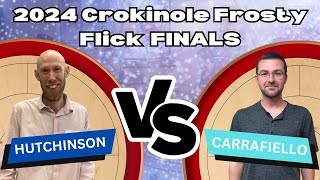 Carrafiello V Hutchinson - 2024 Frosty Flick Crokinole Tournament - National Crokinole Association