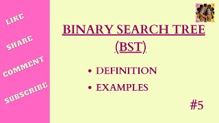 5. Binary Search Tree in Discrete Mathematics, Data Structure #binarysearchtree #binarytree