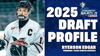 2025 #OHLDraft Prospect Profile: Ryerson Edgar (York-Simcoe Express)