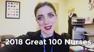 Ochsner's Great 100 Nurses 2018