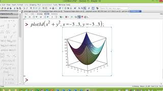 Plotting Graphs in Maple