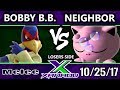 S@X 225 Melee - Bobby Big Ballz (Falco) Vs. Neighbor (Jigglypuff) - Smash Melee Losers Side - SSBM