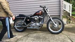 1977 Ironhead Sportster For Sale $6000