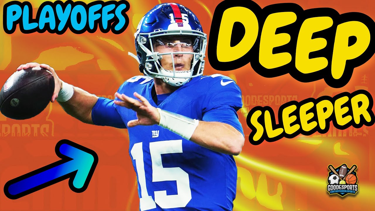 🏈5 Deep Sleepers To STASH For Your PLAYOFFS | 2023 Fantasy Football ...