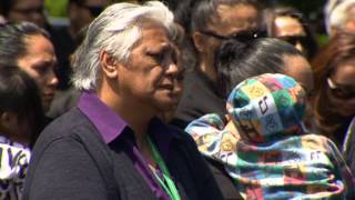 Hundreds gather to farewell respected kaumātua Eru Thompson