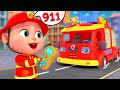 911 Song, Police Song, Wheels On The Bus And More Kid Songs | Nursery Rhymes & Kids Songs