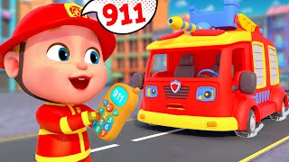 911 Song, Police Song, Wheels On The Bus And More Kid Songs | Nursery Rhymes & Kids Songs