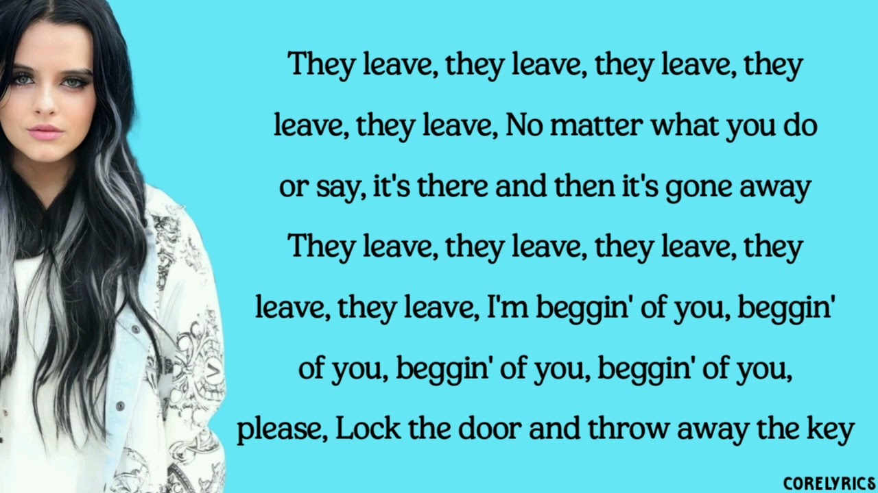 Jessie Murph - They Leave (lyrics) - YouTube