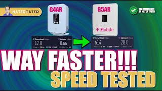 ✅WOW! It's Fast -- NEW GATEWAY! T-Mobile 5G Home Internet G5AR vs G4AR Speed Test