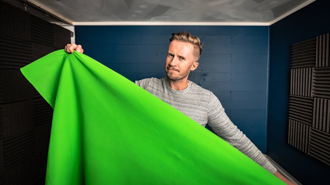 Cheapest Green Screen Setup For Youtube Creators Youtube