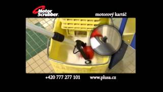 Motor Scrubber - motorový kartáč pro snadné a zábavné úklízení